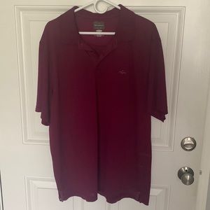 Maroon Greg Norman polo XL